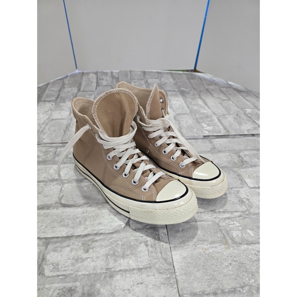 Converse Chuck 70 High Top Sneakers Vintage Cargo/Egret/Black 7.5 Men, 9.5 Women